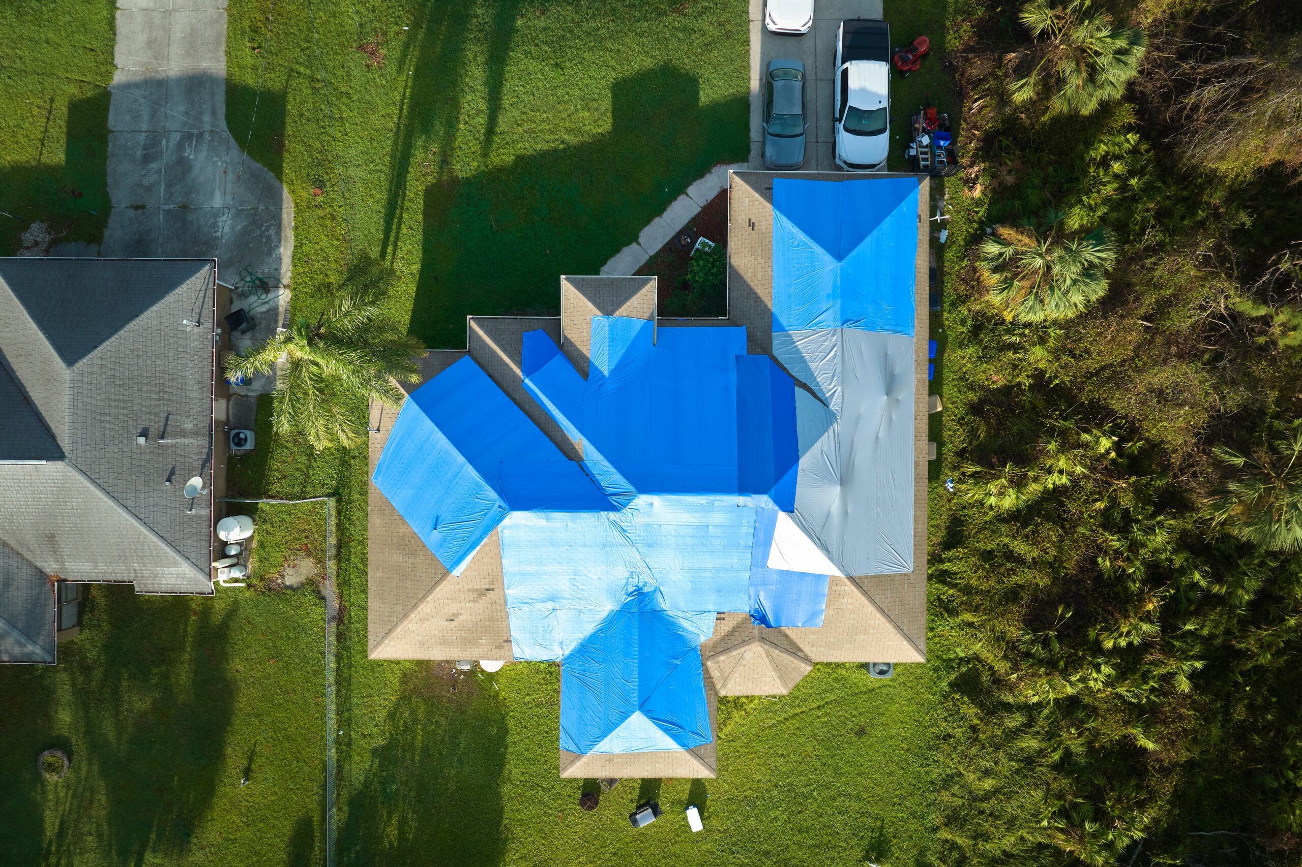 emergency House Roof Tarping Services in Dallas and Houston