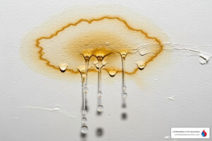 bathroom leaks through ceiling cost