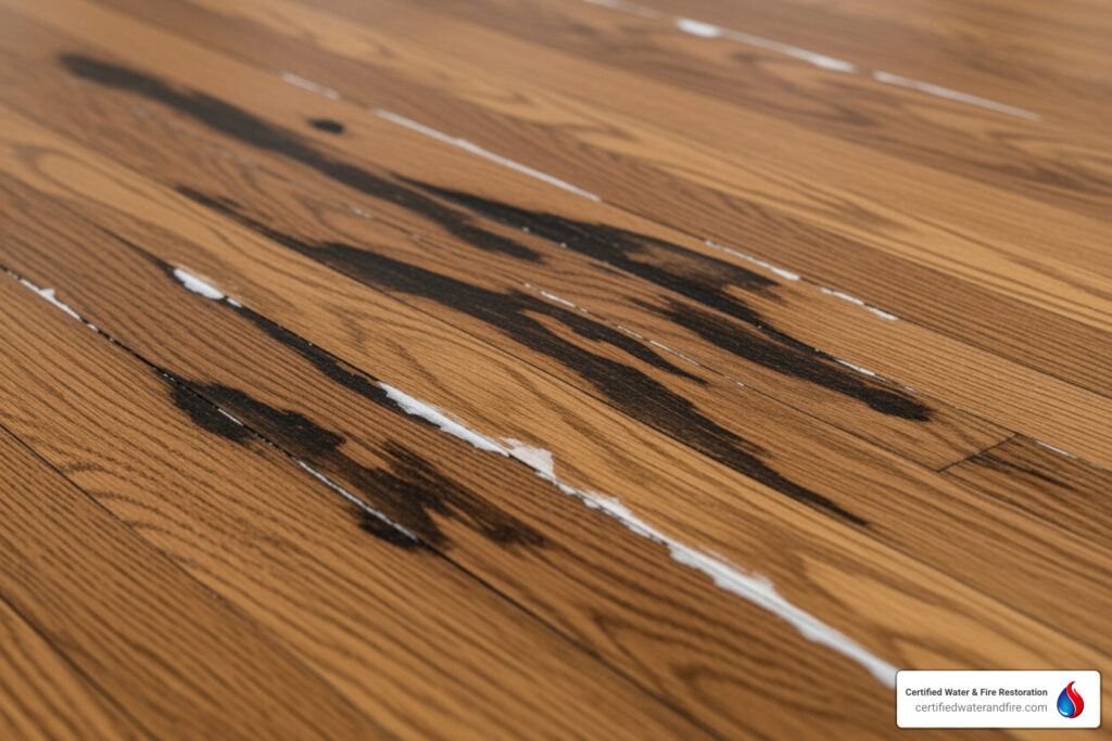 repairing water damaged hardwood floors