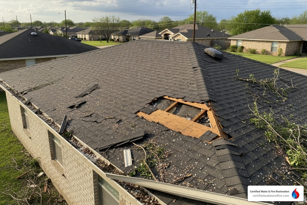 texas hail storm damage restoration